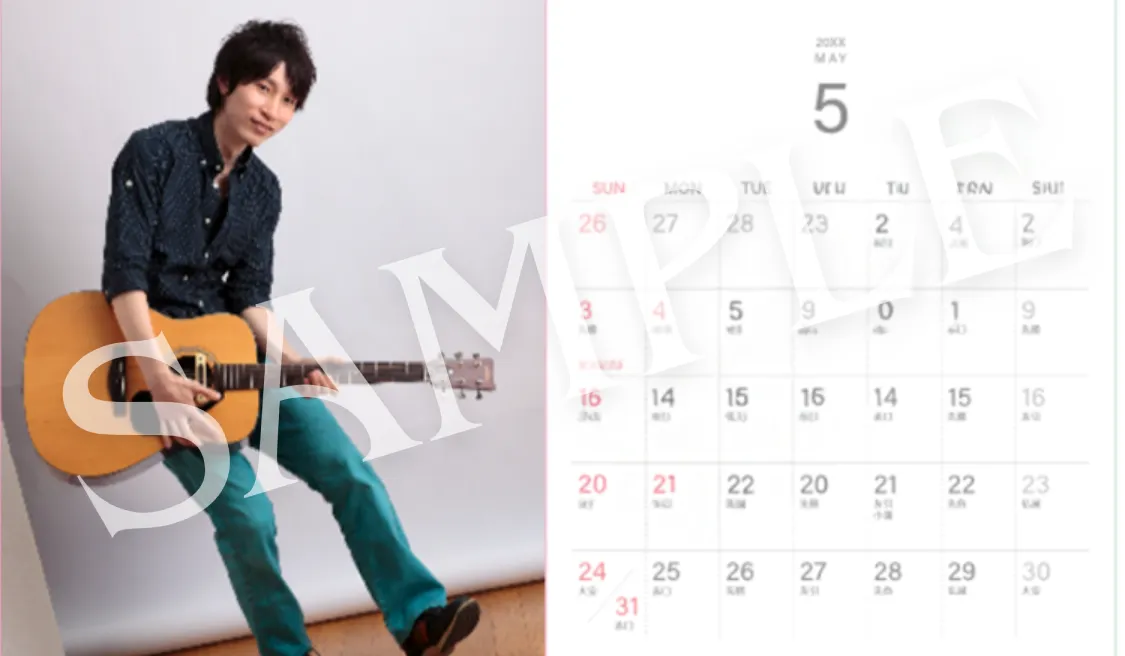 tsutomu2026カレンダーサンプル5月